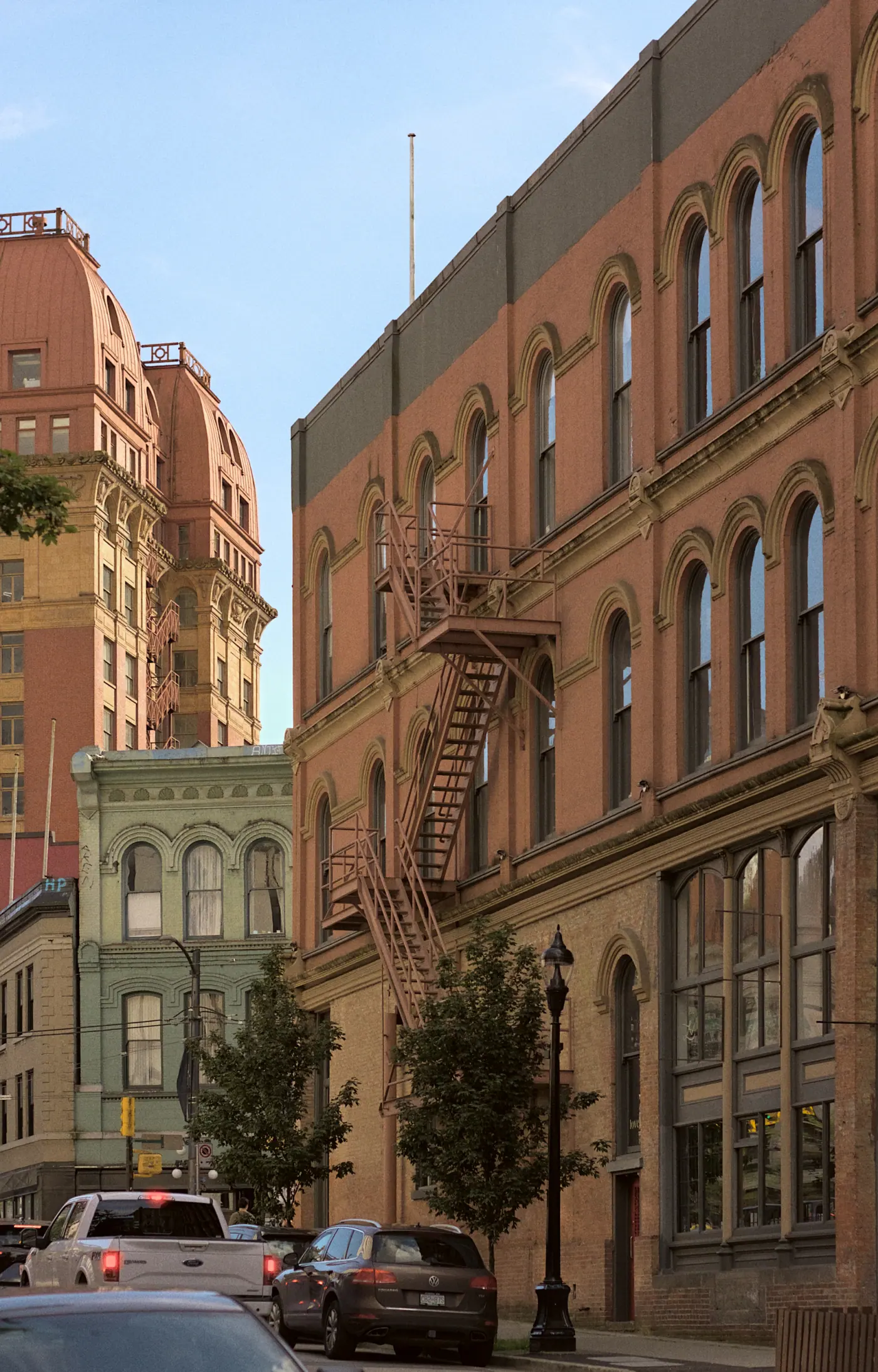 Historic brick architecture in Vancouver’s Gastown